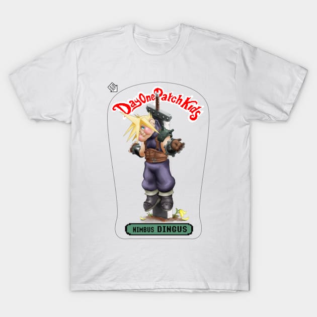 Day One Patch Kids 026 ( Nimbus Dingus ) T-Shirt by RottenTanuki